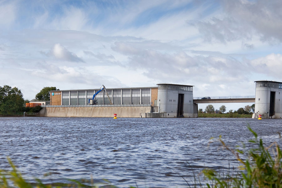 The Langwedel hydropower plant 